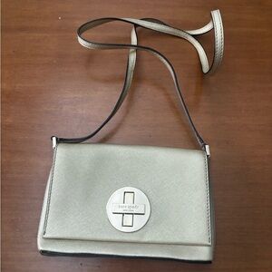 Kate Spade Gold Newbury Lane Cross-Body Purse